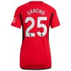 Manchester United Sancho 25 Naisten Kotipelipaita 2023-24